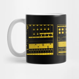 Drum Machine, Drum Machine, Bass Machine Mug